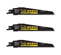 SabreCut 3pcs SCRS956XHM_3 152mm 8 TPI S956XHM Reciprocating Saw Blades