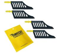 SabreCut 4pcs JSSC2074_4 Wood Jigsaw Blades Professional | T-shank provides secure grip and stability; durable blades deliver fast, clean and accurate cuts in wood