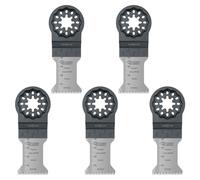 SabreCut 5pcs SCFN35J_5 35mm x 40mm Bi-Metal Oscillating Multitool Blades