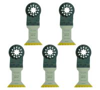 SabreCut 5pcs SCFN44T_5 44mm x 40mm Titanium Coated Multitool Blades | Compatible with Bosch/Fein Starlock/Starlock Plus and Starlock Max fitting system