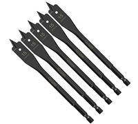 SabreCut 5pcs SCRIW15_5 15mm x 152mm Hardwood Softwood Flat Wood Spade Bits