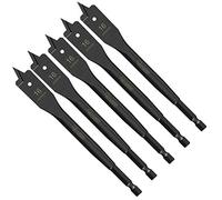 SabreCut 5pcs SCRIW16_5 16mm x 152mm Hardwood Softwood Flat Wood Spade Bits