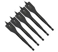 SabreCut 5pcs SCRIW24_5 24mm x 152mm Hardwood Softwood Flat Wood Spade Bits