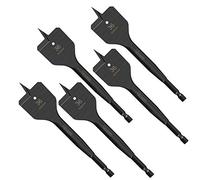 SabreCut 5pcs SCRIW36_5 36mm x 152mm Hardwood Softwood Flat Wood Spade Bits