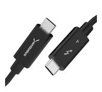 SABRENT 1M USB C Thunderbolt 4 Cable 100W, 8K/60Hz or dual 4K/60Hz. 40Gbps, USB-C TB4 for Super Fast Transfer and Charging Compatible with Thunderbolt 3 MacBook Apple etc. (CB-T4M1)