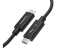 SABRENT 2M USB C Thunderbolt 4 Cable 100W, 8K/60Hz or dual 4K/60Hz. 40Gbps, USB-C TB4 for Super Fast Transfer and Charging Compatible with Thunderbolt 3 MacBook Apple etc. (CB-T4M2)
