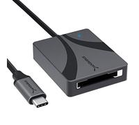 SABRENT CF Express Type B Card Reader, Fast 10Gbps Memory Card Reader, USB Type C 3.2x2 Card Slot Adapter, Compatible with Windows Mac Linux Android iOS, Plug & Play (CR-CFXB)