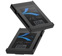 SABRENT CFexpress Type B Memory Card 512gb (2 Pack) Rocket CFX, cf express high speed R1700MB/s W1500MB/s DSLR Cameras compatible for professional photographers, videographers (CF-XTBT-512X2)