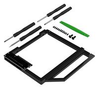 Sabrent Data Doubler Optical Bay to Hard Drive/SSD Caddy Tray Adapter (BK-HDCT)