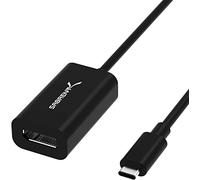 SABRENT Display Port USB C adapter, USB-C 3.2x1monitor converter supports 4K resolutions up to 3840 x 2160, compatible with PCs, notebooks, tablets, MacBooks, etc. (DA-DPUC)