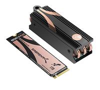 SABRENT M.2 NVMe SSD 1TB gen 4x4 with Heatsink, Solid State drive 7000MB/s Read, PCIe 4.0 m2 Hard Drive For Gamers, Compatible with PlayStation 5, PCs, NUCs Laptops and Desktops SB-RKT4P-HTSP-1TB