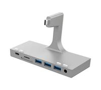 SABRENT Mac Docking Station Memory Card Reader, USB C Hub, 4K HDMI Port, 3.5 Audio Jack, SD MicroSD Card Reader, Super fast 5Gbps USB Ports for iMac - 2017 & Up (HB-SIMC)