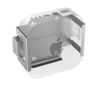 SABRENT Mac mini Mount M4 (2024+) - Aluminium Desk/Wall Flex-Mount, Scratch-Resistant Holder with Cable Management & Airflow - Secure Mac mini Stand for Wall, Desk or Surface (BK-MAC2)