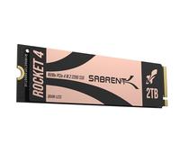 SABRENT Rocket 4 NVMe M.2 SSD 2TB, PCIe 4 Read Speed 7400 MB/s Write Speed 6400 MB/s, DRAM-Less NVMe SSD, Wide Compatibility Including PS5 (SB-RKT4L-2TB)
