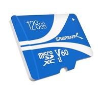 SABRENT Rocket V60 micro SD Memory Card 128GB, V60 Specification, 8K Video, A1, SDXC UHS-II Compatible (SD-MT60-128GB)
