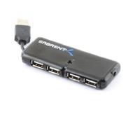 Sabrent SBT-U2HA USB 2.0 Hi-Speed Bus-Powered Ultra Slim 4-Port Mini Hub