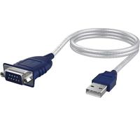 SABRENT Serial Cable to USB, 9 Pin USB Serial Adapter, DB 9 RS232 Female Converter, For Printers, Servers, Windows Mac [-NOT a display cable-] 0.85m (CB-DB9P)