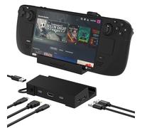 SABRENT Steam Deck Dock, 6-in-1 with HDMI 4K@60Hz, USB-C 95W PD 3.0 Fast Charging, Triple USB hub 3.2, 1 USB C Port Steam Deck & Rog Ally Dock (DS-SD6P)