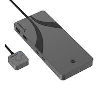 SABRENT Thunderbolt 4 KVM Switch with 3× TB4 40Gbps Ports, 60W USB-C PD Charging, 4× USB 10Gbps Ports, Supports Single-Monitor 8K@60Hz or 4K@144Hz, Peripheral Sharing for Two Computers (SB-TB4K)