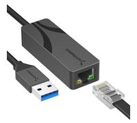 SABRENT USB 3.0 to 2.5 Gigabit Ethernet Adapter - USB-A to 2.5GbE Network Adapter, Aluminum Housing, Plug-and-Play, Backward Compatible with 10/100/1000/2500 Mbps, Bus Powered (NT-UA25)