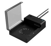 SABRENT USB 3.0 to SATA External Hard Drive Lay Flat Docking Station with Built in Cooling Fan for 2.5 or 3.5in HDD, SSD [Support UASP and 22TB] (EC-DFFN)