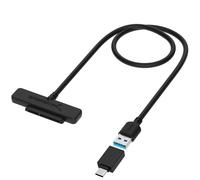 Sabrent USB 3.1 (Type A) to SSD / 2.5 Inch SATA Hard Drive Adapter [Optimized