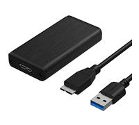 SABRENT USB 3.2x1 (3.2 Gen 1) mSATA II or III/6G SSD Enclosure Adapter [Support UASP] (EC-UKMS)