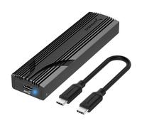 SABRENT USB C NVMe enclosure, tool-free M.2 SSD enclosure for 2230-2280, 10Gbps USB 3.2 Gen 2 adapter, aluminum cooling, external M.2 drive enclosure for NVMe SSDs (EC-PNVO)