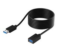 SABRENT USB Extension Cable 3M, USB A 3.0 Male to Female, Data Sync USB Extender Cord 5Gbps High Speed for Charging Cable, USB Stick, Printer, PS4/5, USB Hub, External Hard Drive, etc (CB-3010)