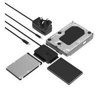 SABRENT USB Type C to SSD/SATA/IDE 2.5/3.5/5.25 INCH Hard Drive Converter Single