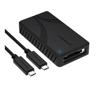 SABRENT USB4 CFexpress Type B Card Reader - 40Gbps Transfer Speed, Aluminum Alloy Body, Detachable USB-C Cable, Silicone Sleeve, OTG Support - Compatible with Cameras, Laptops, and Cages (CR-U4XB)
