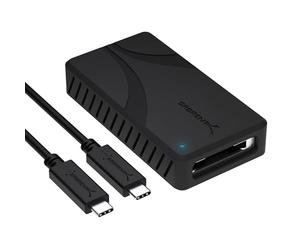 SABRENT USB4 CFexpress Type B Card Reader - 40Gbps Transfer Speed, Aluminum Alloy Body, Detachable USB-C Cable, Silicone Sleeve, OTG Support - Compatible with Cameras, Laptops, and Cages (CR-U4XB)