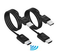 SABRENT Wireless HDMI Transmitter and Receiver Display Adapter, 5GHz Wireless HDMI Extender, TV Streaming, Video Screen Mirroring Full HD Dual Screen Transfer, Wireless HDMI Dongle (DA-H1R1)