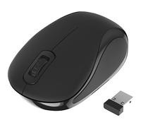 SABRENT Wireless Mouse, 2.4 GHz Connection, Small Computer Mouse with Nano Receiver (1200 DPI) Optical Mini Mouse for, PC, Gaming, Desktop, Mac, Laptop, Mackbook, Black (MS-WSML)