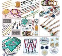 Sabrikas Let Your Creative Spirit Run Free Adults Jewellery Making Kit Craft Wire Art DIY Necklace Bracelet Earrings Gift for Beginners