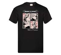 Sabrina Carpenter Short N Sweet T-Shirt Music Fan Merch Tee Black