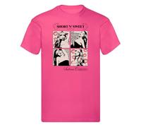 Sabrina Carpenter Short N Sweet T-Shirt Music Fan Merch Tee Fuchsia