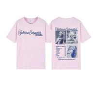 Sabrina Carpenter Short N'Sweet Tour Fashion Vintage Unisex Casual Comfort T-Shirts (Pink,S)