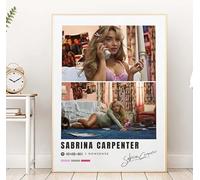 Sabrina Carpenter Themed Wall Art Prints - Wall Art Home Decor Gifts! Sabrina Singer Espresso Fan Art Sabrina Please Please Please Music Prints (A3)