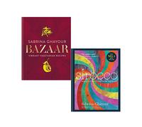 Sabrina Ghayour 2 Books Collection Set Bazaar Vibrant vegetarian recipes,Sirocco