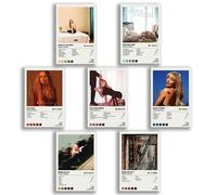 Sabrina Poster Carpenter Album Cover Signed Limited Edition Posters (Set of 7) Unframed 8inch X 12inch(20 X 30cm) Scannable Song Code Music Posters