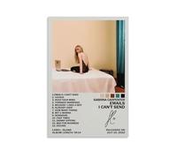Sabrina Poster Carpenter Album Emails I Can't Send Canvas Wall Art Decorative Home Decor Painting for Living Room Bedroom 16x24inch(40x60cm) Unframe-style