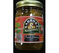 Sabrosa Gourmet Peach, Salsa, Chutney & Relish- 2 Pack All Natural Peaches,Ga...