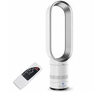 SABYDICAR Bladeless Fan,Tower Fan with Remote Control,Desktop Floor-Standing Air Purifier Leafless Fan,Oscillating Wind Supply,Noiseless Cooling Fan for Home, Office Using,16-inch