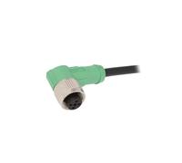 SAC-4P-5.0-PVC/M12FR Interconnect Cable M12 PIN: 4 Angled 5m Male 250VAC 4