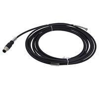 SAC-4P-M12MS / 5.0-PUR SH Interconnect Lead M12 PIN: 4 Straight 5m Male 48VAC 4