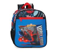 Sac à dos adaptable Joumma Bags Marvel Spiderman Wall Crawler Bleu 27x33x11 cm
