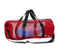 Sac De Plongée En Maille Cylindrique Extra Large Avec Tuba - Sac Étanche Portable Pliable Avec Fermeture Éclair Polyvalent Pour Plage, Plongée, Natation Et Voyage
