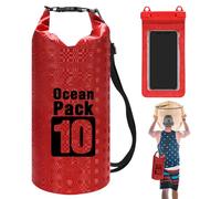 Sac Étanche Waterproof Dry Bag Imperméable Pour Sports Nautiques, Kayak, Bateau, Plage, Randonnée, Avec Bandoulière Réglable, Léger, Résistant À L'Eau, Idéal Pour Camping Et Activités Extérieures, Net
