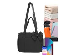 Sac Fourre-Tout À Nœud - Tote Bag Avec Noeud Papillon | Bandouliere Cabas Avec Fermeture | Sacs À Main Pour Femmes | Clutches ÉLégante Pour Adolescentes, Soirées, Voyages, Travail, Bureau, Mariage